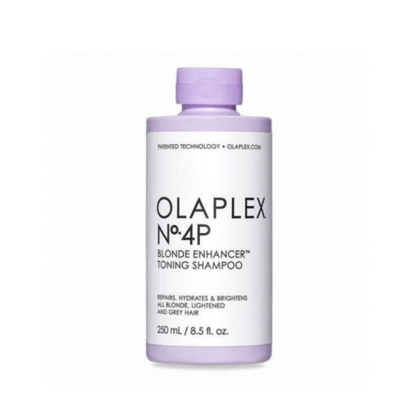 Olaplex Nº4P Blonde Enhancer – Shampoo matizador para rubios y canas