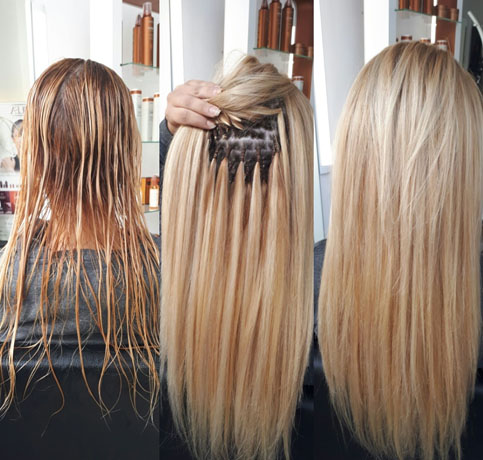 Extensiones Cosidas por Mechones Machado's Hair Dimension