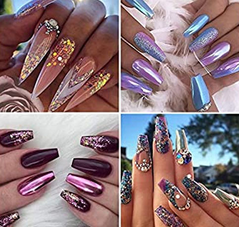 Uñas esculpidas en Acrílico Machado's Hair Dimension